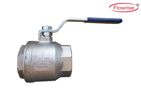 one piece ball valve design